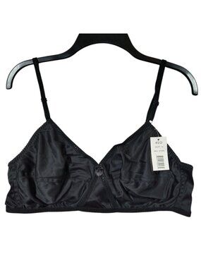 40D Expressions Wireless Bra Unlined Wireless Retro Solid Black